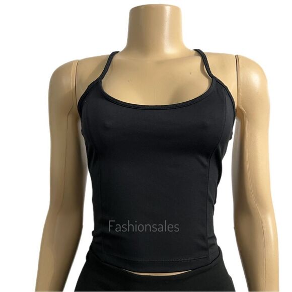 Victoria’s Secret On Point Essential Tank top Racerback T back black - Picture 3 of 7